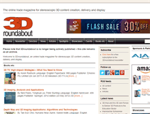 Tablet Screenshot of 3droundabout.com